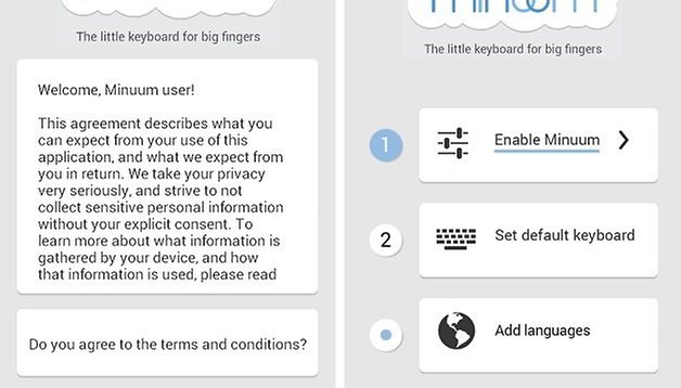 Minuum Keyboard 2.0 - Un teclado pequeño para dedos grandes