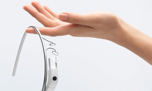 google glass hand