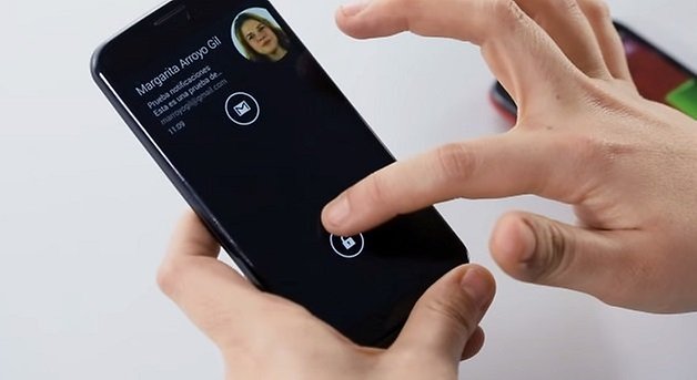 notificaciones activas moto x