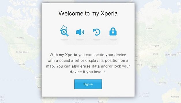 'My Xperia' - El 'Find my iPhone' de Sony