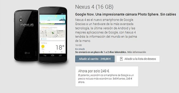 nexus4 rebaja