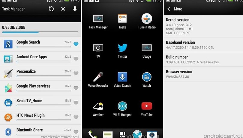 La ROM de Android 4.3 para el HTC One - Un adelanto