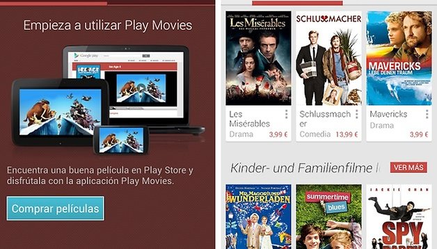 Google Play Movies, Google Now, Google Maps - Mejoras en los servicios