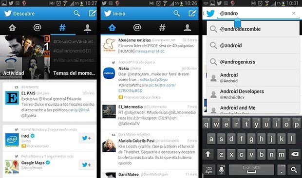twitter update