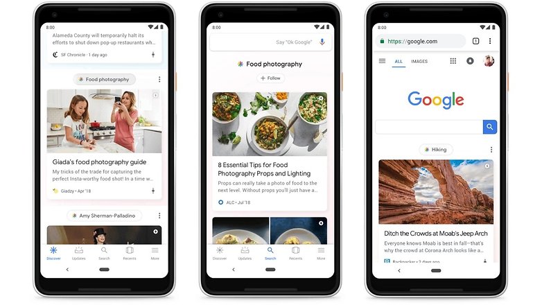 Google discover feature google 01