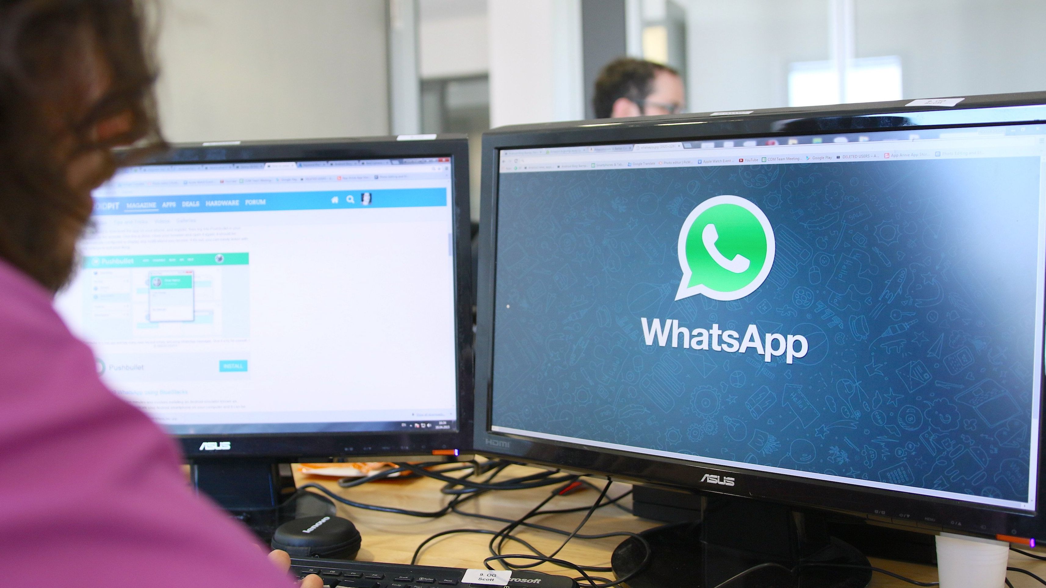 how to make a whatsapp video call on pc