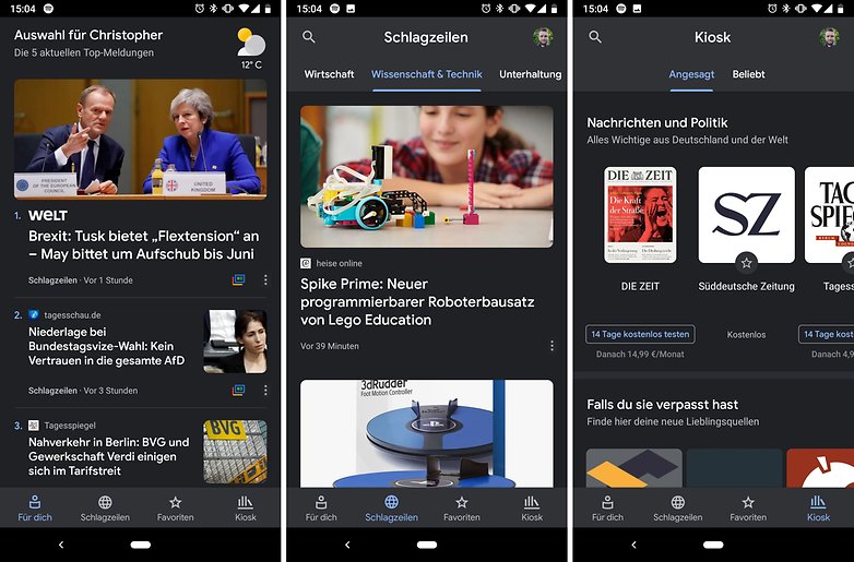 google news app android de 01