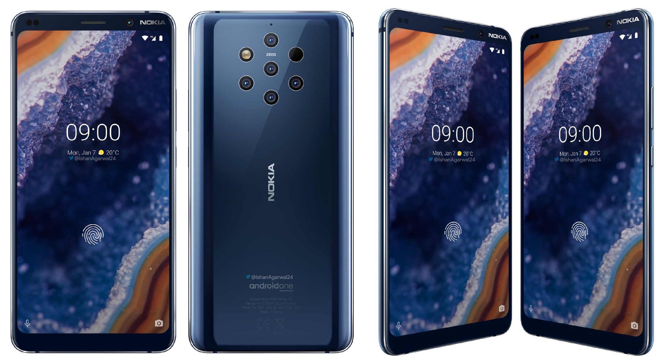 New Nokia 9 Pictures Show The Chic Five Eyed Camera Monster