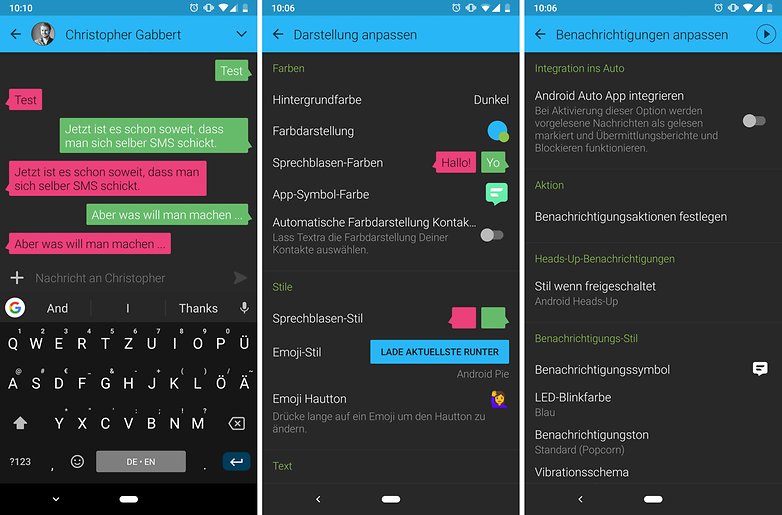 textra sms app ap 01