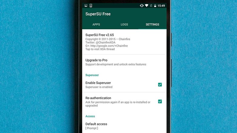 Бесплатное приложение AndroidPIT SuperSU как получить root