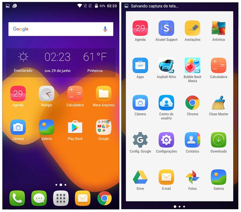 AndroidPIT alcatel one pixi screenshots 1