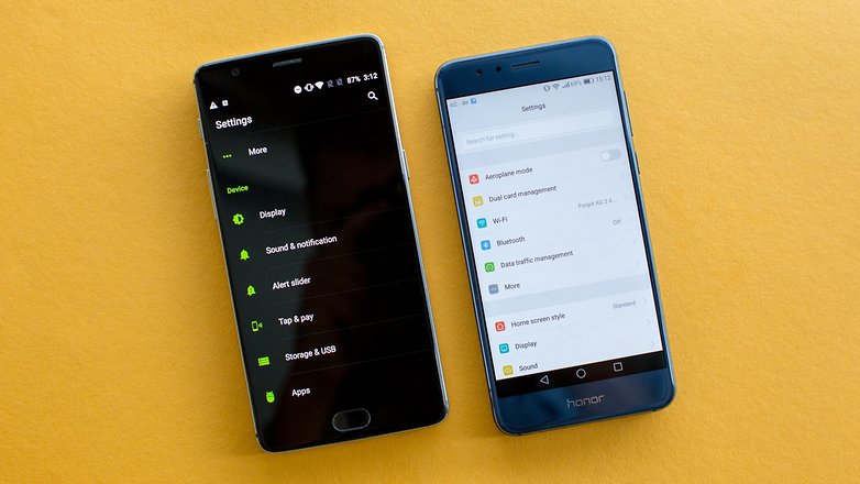 AndroidPIT oneplus 3 honor 8 comparison 10