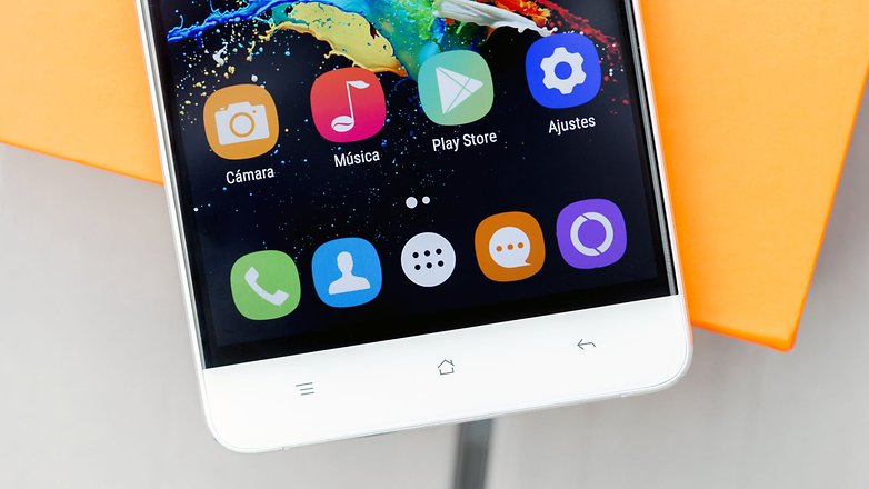AndroidPIT oukitel k6000 pro buttons