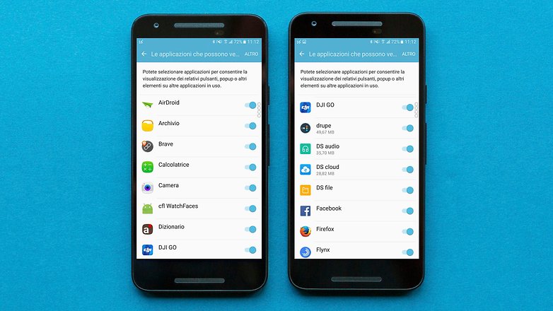 AndroidPIT overlay schermo rilevato 3