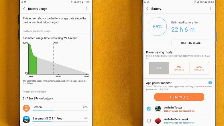 AndroidPIT samsung galaxy note 7 battery screenshot