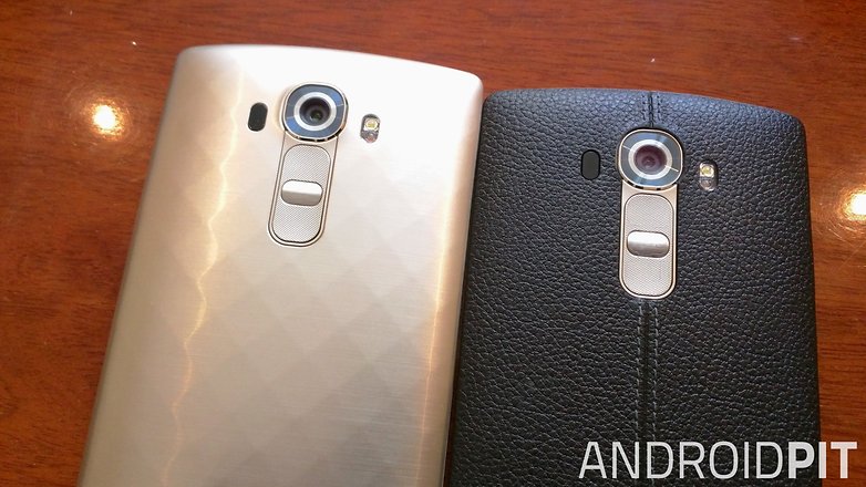 lg g4 back leather plastic