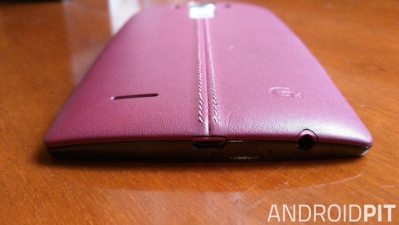lg g4 back leather usb port