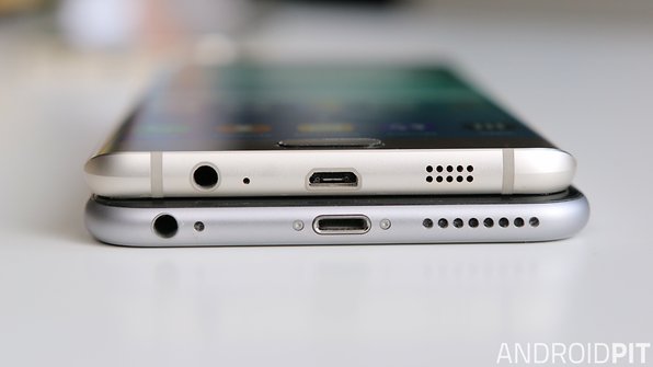 Omringd Varken olifant Samsung Galaxy S6 Edge+ vs iPhone 6 Plus comparison | NextPit