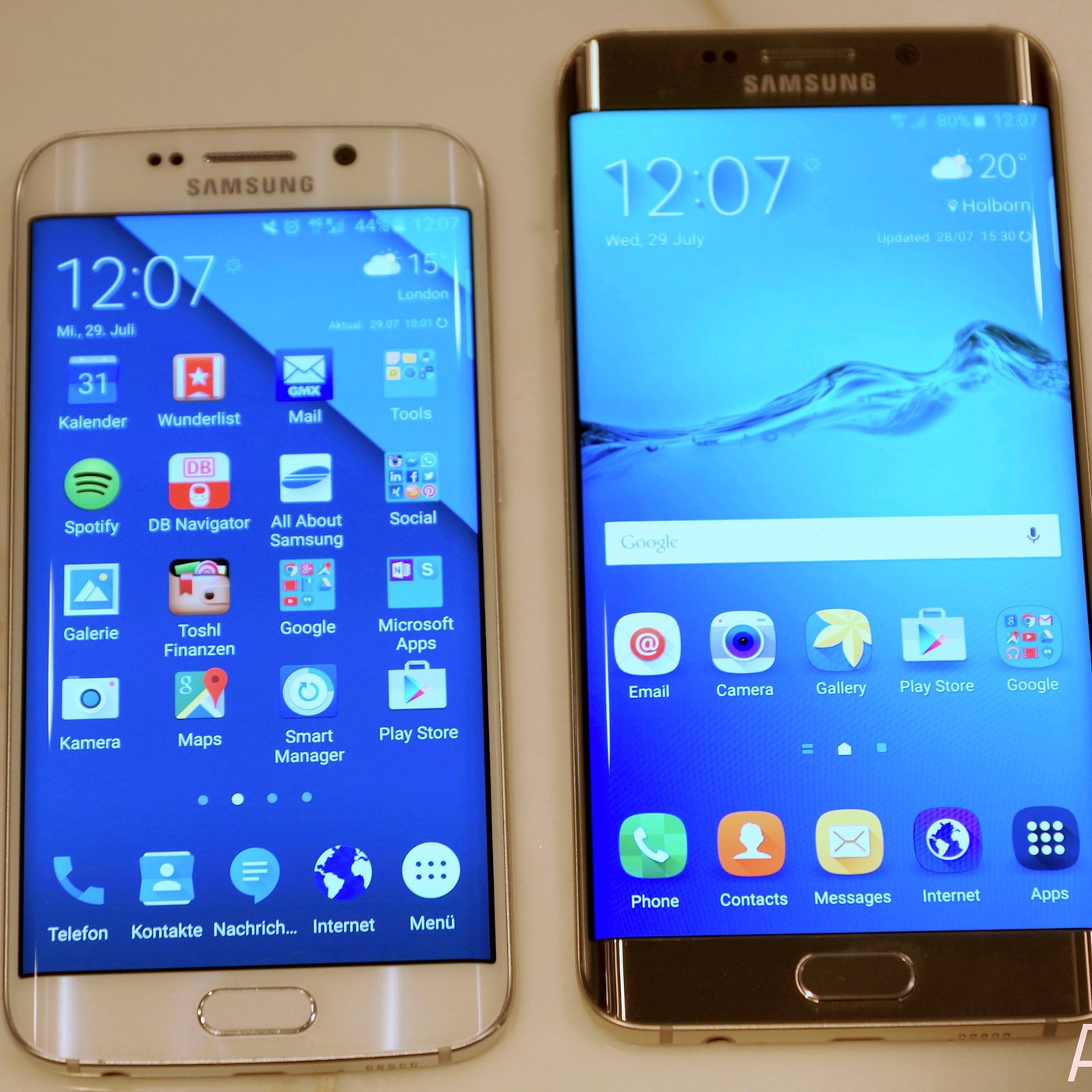 Ashley Furman Spreekwoord Kunstmatig Samsung Galaxy S6 Edge vs S6 Edge+ comparison | NextPit