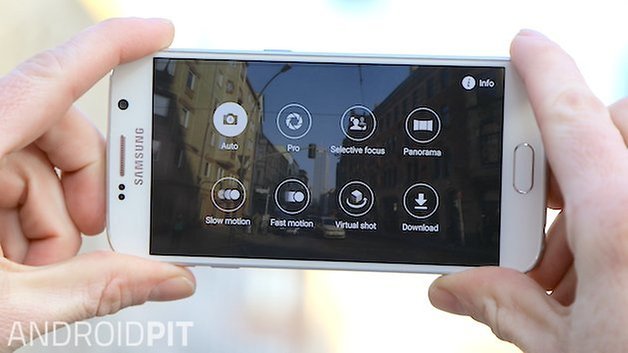 samsung galaxy s6 camera modes