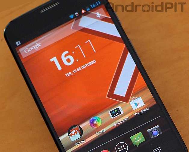 Moto X homescreen