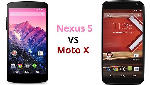 Moto X vs. Nexus 5: battle of the Google devices
