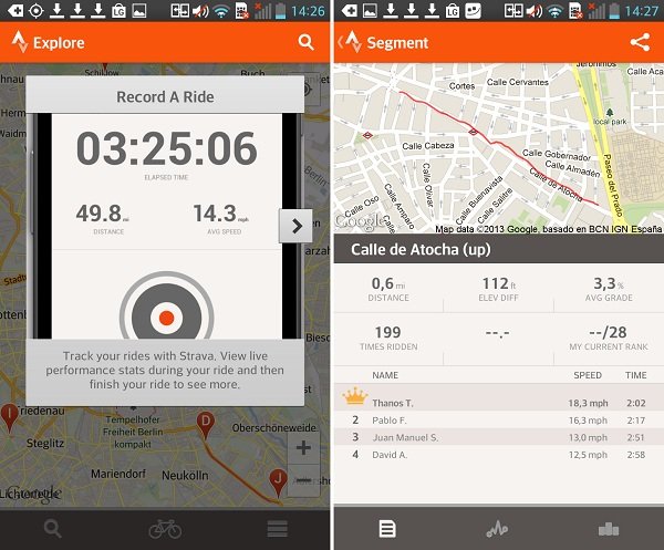 Strava Cicling