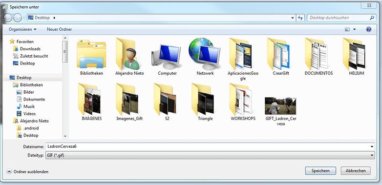 Guardar Formato Gift