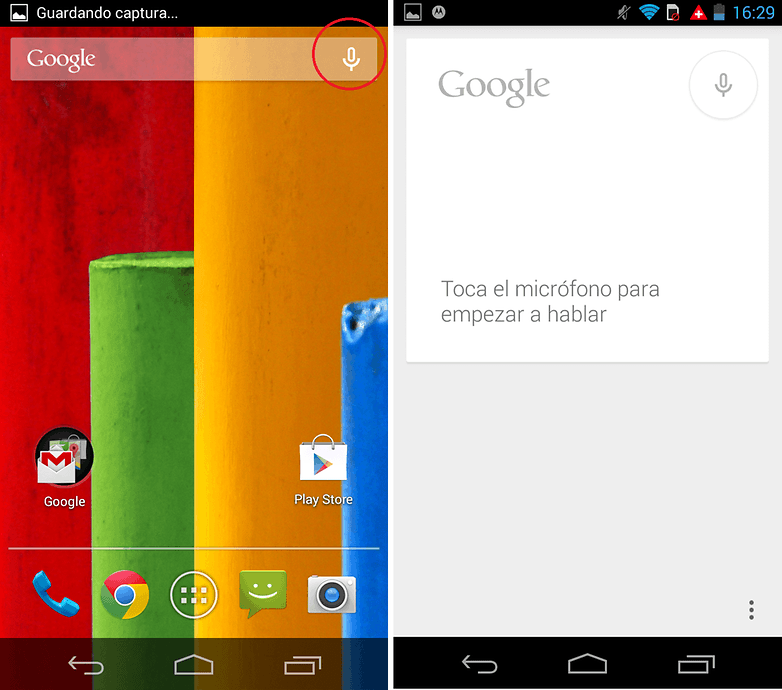 MotoG BusquedaVoz