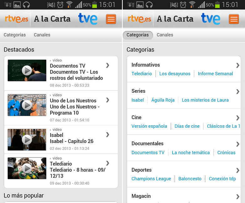 TVE Carta