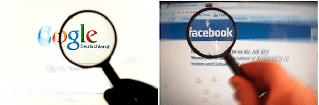 Google Facebook