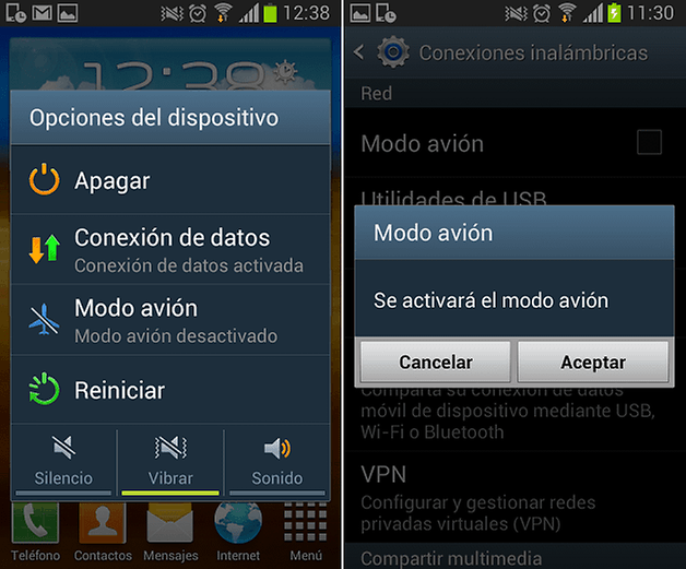 ActivarModoAvionRapido