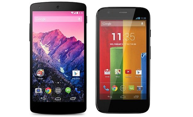 Nexus5 MotoG