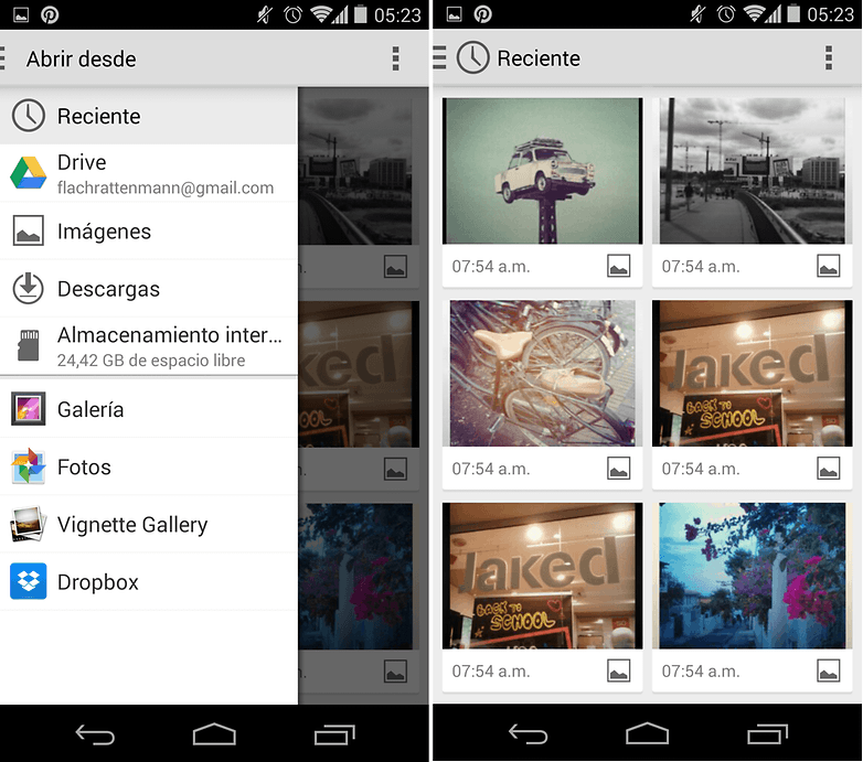 Nexus5 GestionDeArchivos