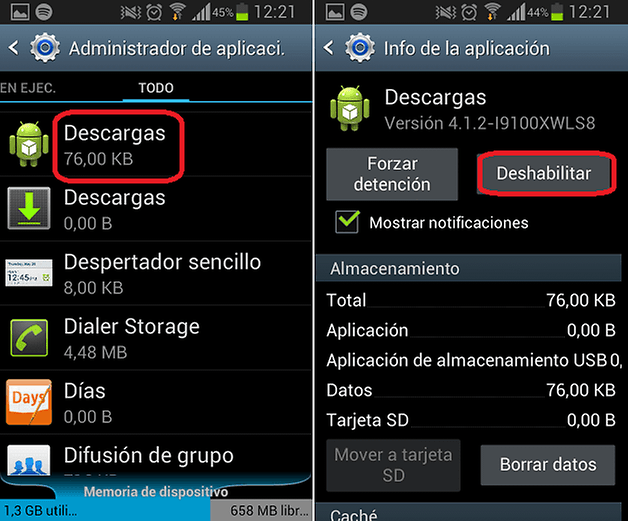 ErrorDEscargas