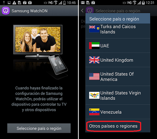 WhatchOn Inicio