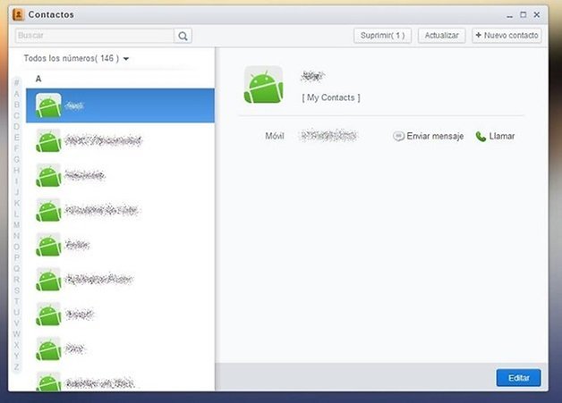 AirDroidContactos