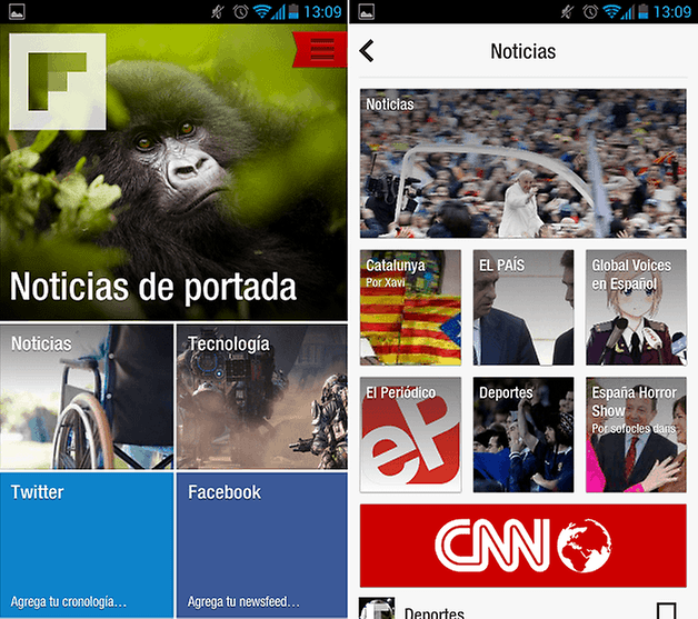 Flipboard Inicio