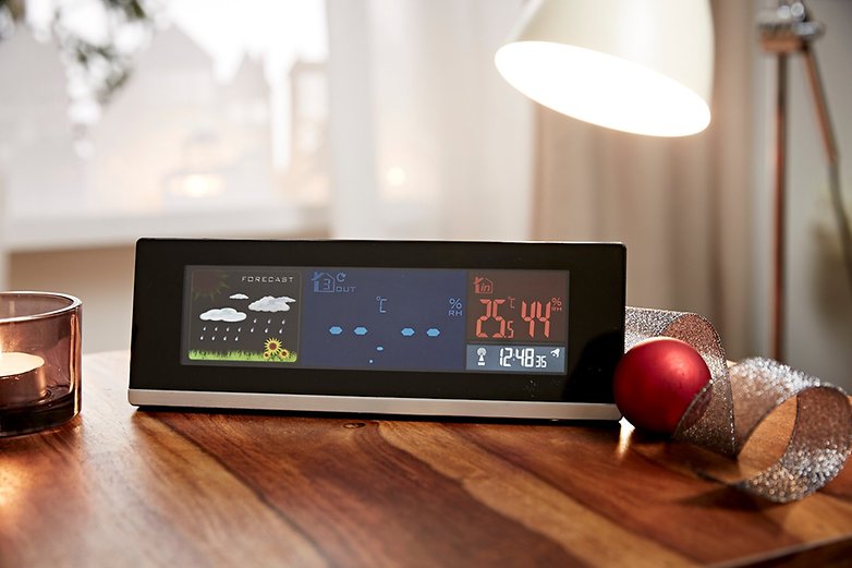Wetterstation mit Farbdisplay