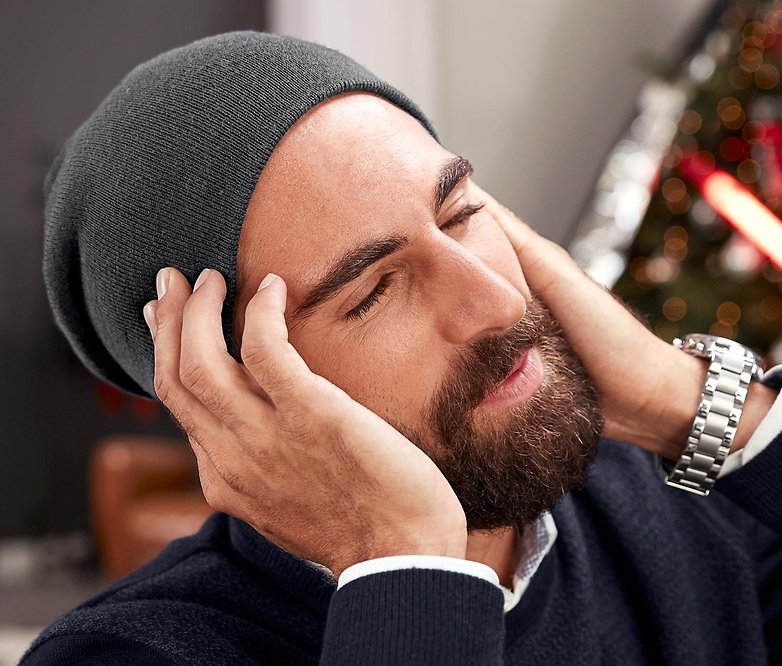beanie muetze mit kopfhoerern