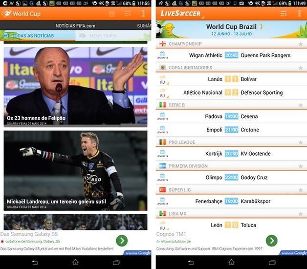 Screenshot 1 livesoccer