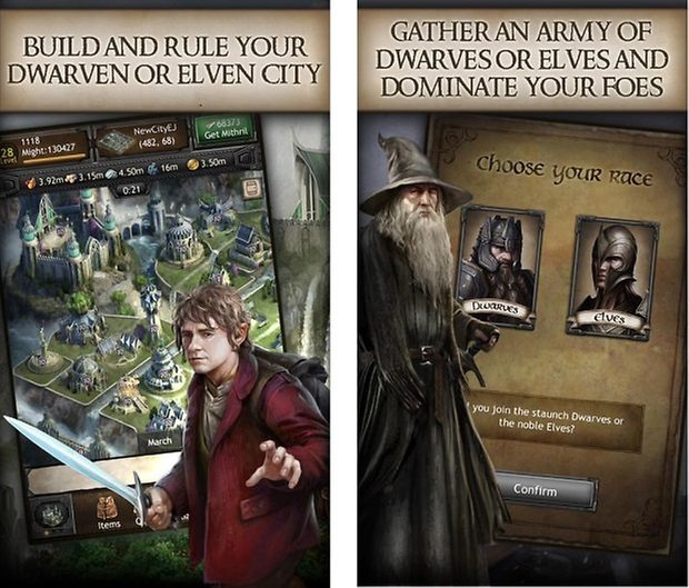 the hobbit king of middle earth