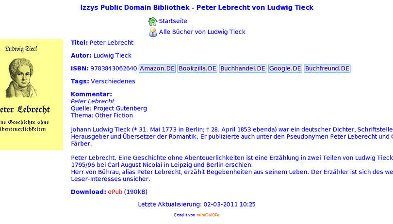 3.333 freie eBooks im ePub Format