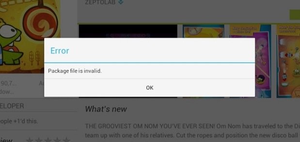 google play store error