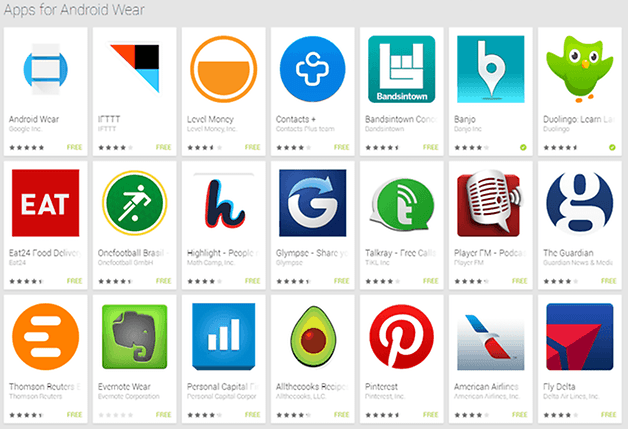 play store wear