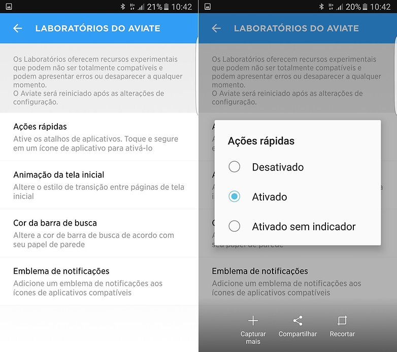 aviate confg