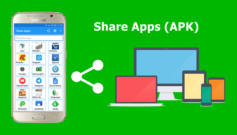 Compartilhe aplicativos entre dispositivos Android mesmo off-line e sem precisar de root