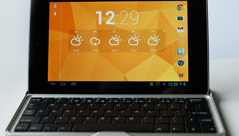 Bluetooth-Tastatur für das Nexus 7 im Test