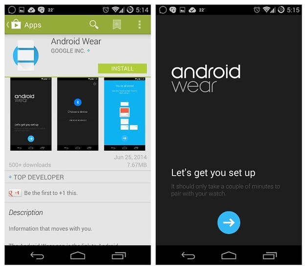 How to set up a smartwatch to android