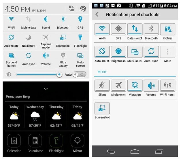 AndroidPIT Ascend P7 P6 Emotion UI